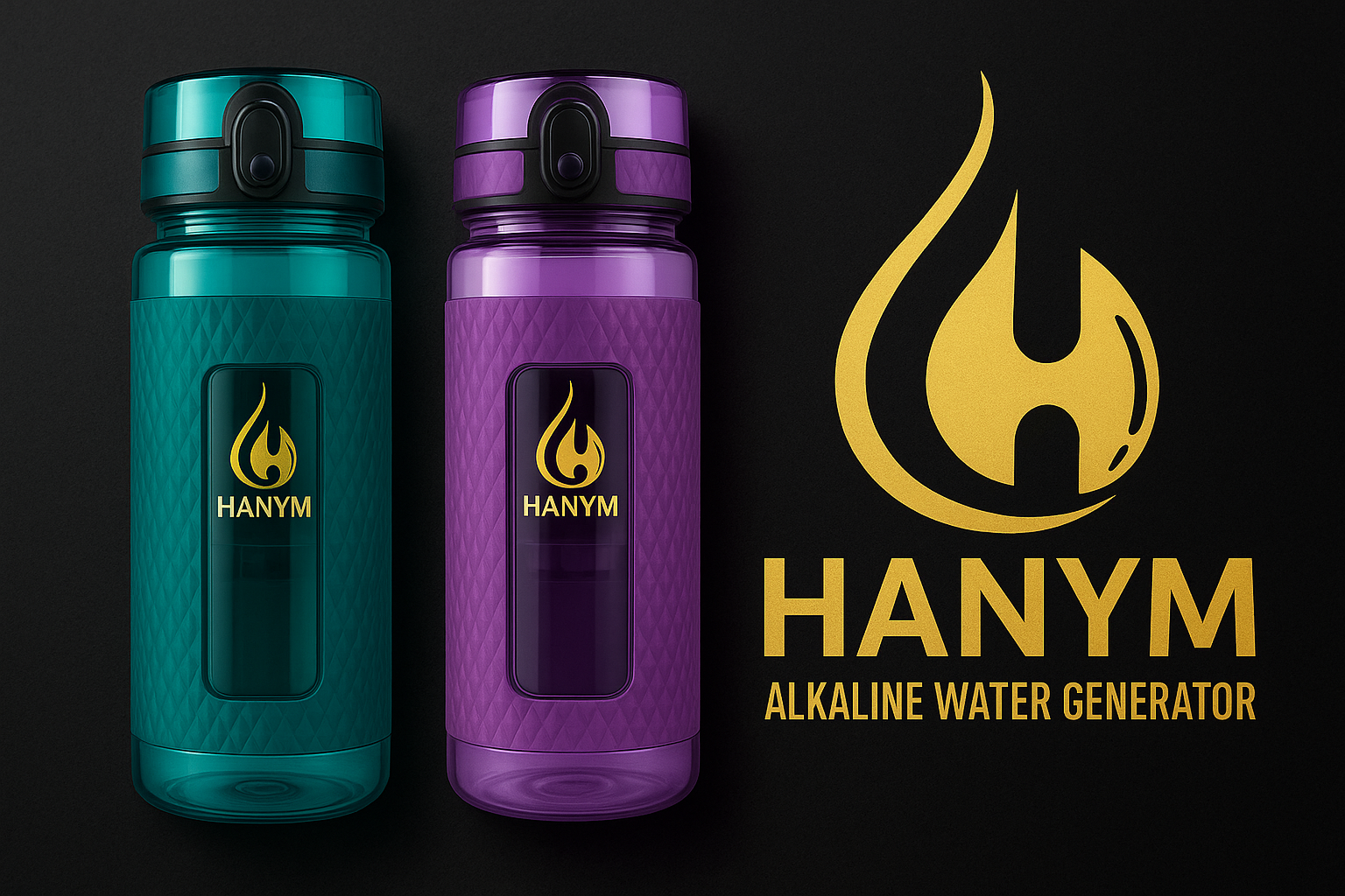 Botol Kesehatan HANYM Alkaline Generator - Air Hidrogen